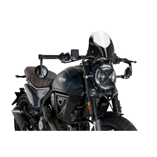 Puig Puig sport screen | clear | ducati scrambler full throttle / icon / nightshift 2023>current